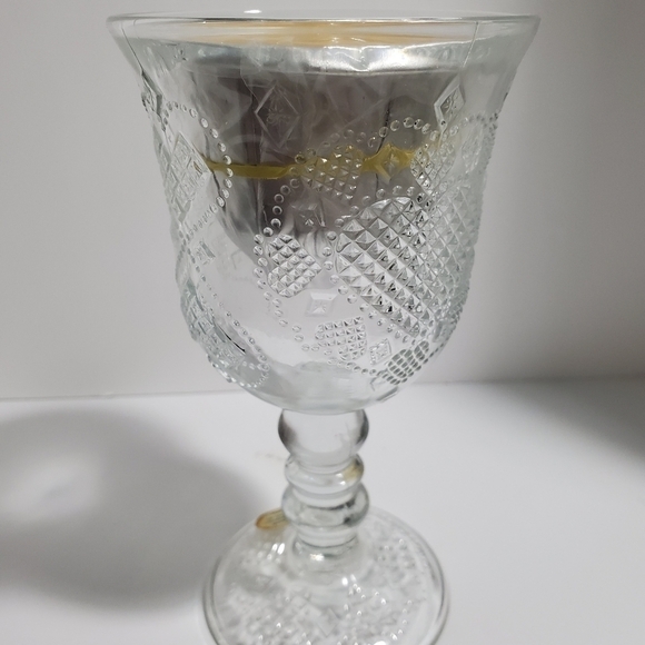 NIB vintage Avon 1978 Heart & Diamond Fostoria Loving Cup scented Candle holder - Picture 8 of 14